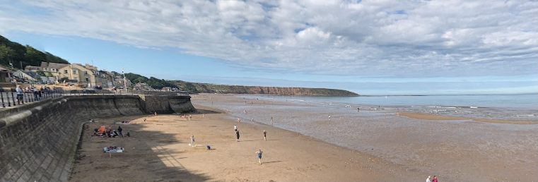 Filey beach